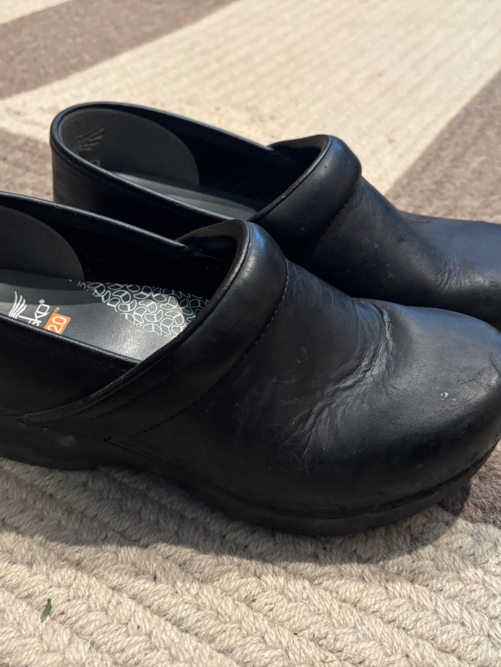 Matte Black Dansko Clogs